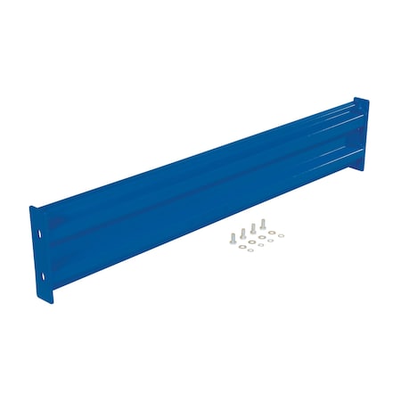 Vestil Bolt-On Style Guard Rail 5 Ft Blue GR-F2R-BO-5-BU